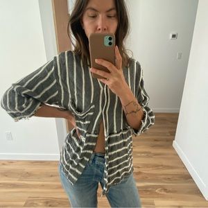 Oversized free people Pj shirt